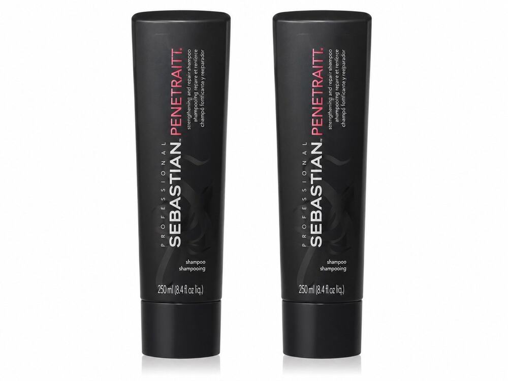Sebastian Penetraitt Shampoo 250ml 8.4 fl oz Duo Pack 2 Bottles Repair Care